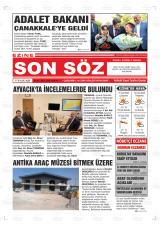 EZİNE SONSÖZ