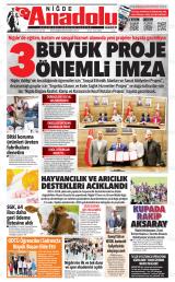 NİĞDE ANADOLU HABER