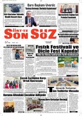 SİİRT’TE SON SÖZ