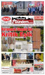 KARAMAN GÜNDEM