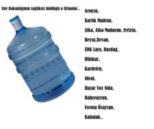 Su Markalarına Dikkat