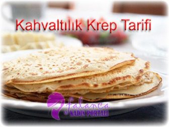 Kahvaltılık Krep Tarifi