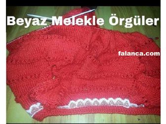 dantelli yelek yapimi 1