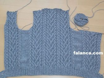 desenli sal yaka erkek hirkasi yapimi 5