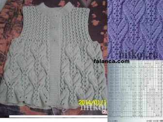 cicek desenli orgu hirka resimli yapilisi 03
