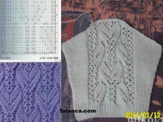 cicek desenli orgu hirka resimli yapilisi 5