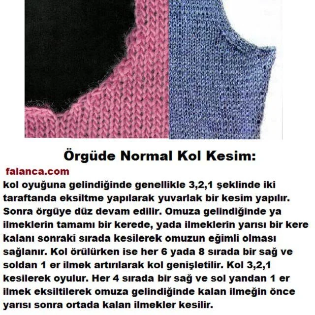 orgude normal kol kesim teknigi e1612300716422