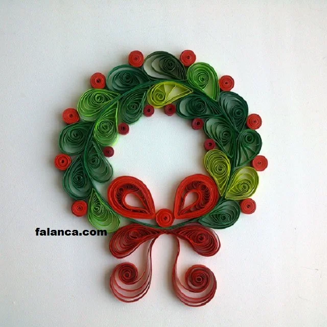 quilling kapi celengi yapimi