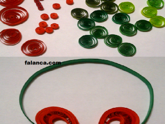 quilling kapi celengi yapimi 1
