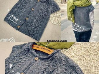 reglan kisa kol erkek yelegi