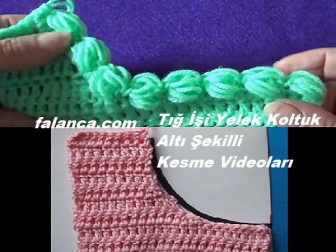 Tığ İşi Yelek Koltuk Altı Kesme Videoları