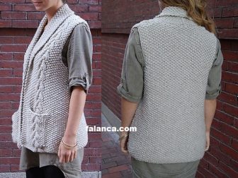 pirinc desenli yelek tarifi 2