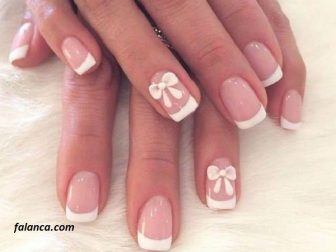 Gelinler nail art fikirleri 8