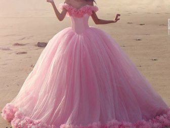 pembe gelinlik 2