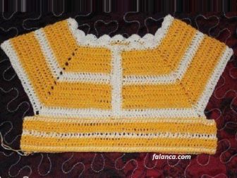 renkli tig isi bebek elbisesi 4