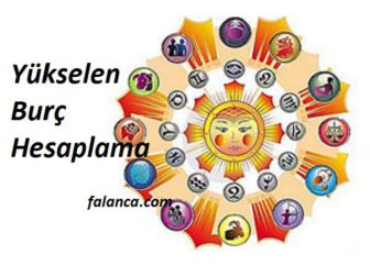 Yükselen Burç Hesaplama