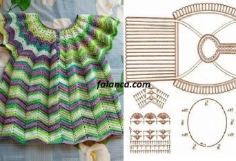 zigzag sik bebek orgu yelek tarifi 4