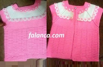 suslu sis orgu bebek yelegi