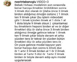 bademli bebek hirkasi yapilisi 7