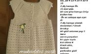 duz robali alti desenli beyaz bebek yelegi 1