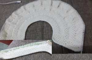 zincir robali bebek yelegi yapilisi 2