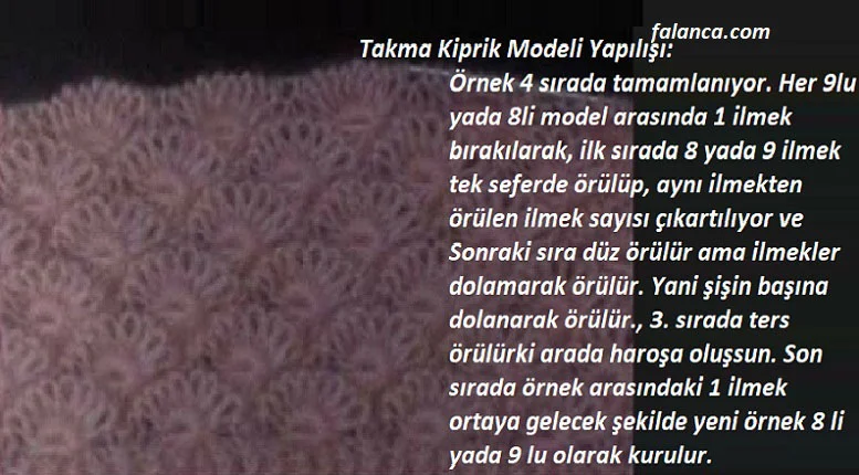 Takma kirpik modeli 1