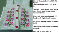 İşlemeli Tunus Bebek Yelek Modeli