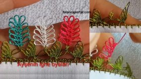 Dut İğne Oyası Modeli