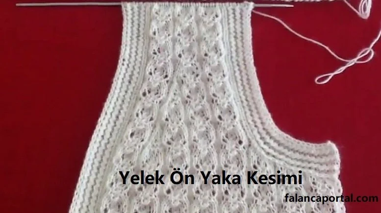 yelek on yaka kesim 1