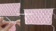 Ajurlu Kabartmalı Yazlık Örgü Modeli