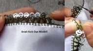 Analı Kızlı Kolay Oya Modeli