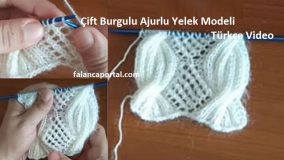 cift burgulu ajurlu yelek modeli turkce video 1