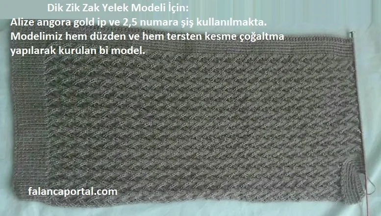 dik zik zak yelek modeli 2