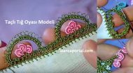 Taçlı Tığ Oyası Modeli