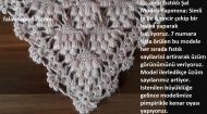 Üzümlü Fıstıklı Şal Modeli Yapımı