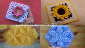 Bebek Battaniyesi Motifleri Videolu