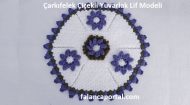 Çarkıfelek Çiçekli Yuvarlak Lif Modeli
