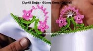 Çiçekli Doğan Güneş Kenar Danteli