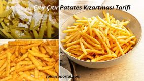 Çıtır Çıtır Patates Kızartması Tarifi