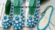 Kar Tanesi Tığ Patik Modeli