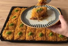 tam kivaminda pastaneden tepsi kadayifi tarifi 3