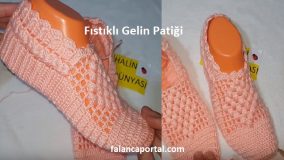 Fıstıklı Gelin Patiği