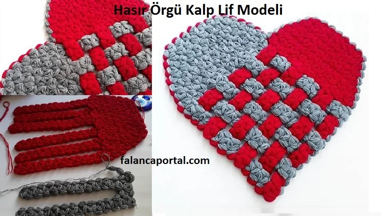 hasir orgu kalp lif modeli 1