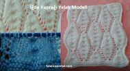 İğde Yaprağı Yelek Modeli