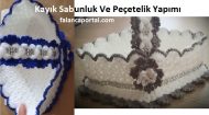 Kayık Sabunluk Ve Peçetelik Yapımı