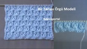 Kır Tarlası Örgü Modeli