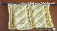 Kıvrımlı Dağ Yolu Yelek Modeli