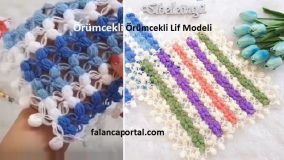 Örümcekli Renkli Lif Modeli