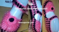 Örümcekli Simli Patik Modeli
