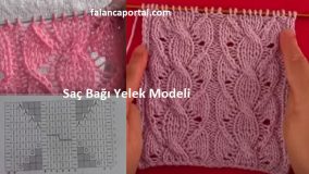 Saç Bağı Yelek Modeli